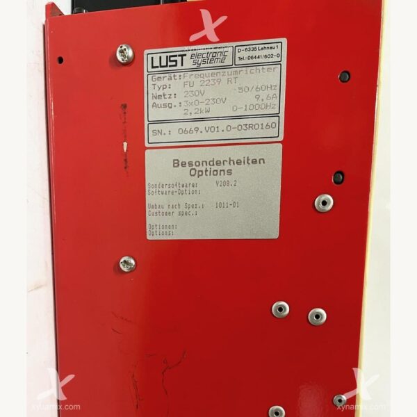 5700138 Frequenzumrichter 2,2kW – Bild 4
