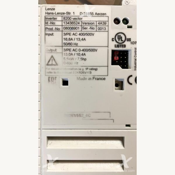 5700087 Frequenzumrichter 5,5kW – Bild 4