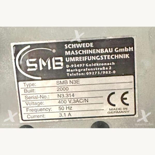 SMB-N3E Umreifungsmaschine 2000 – Bild 7