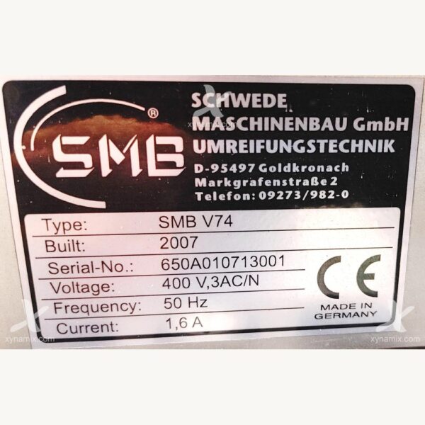 SMB-N5E Umreifungsmaschine 2007 – Bild 11