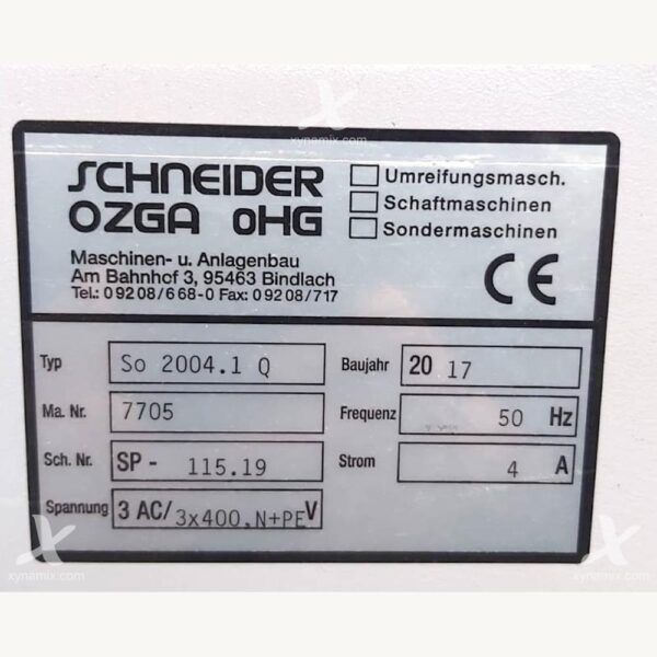 2004LQ Umreifungsmaschine 2017 – Bild 11
